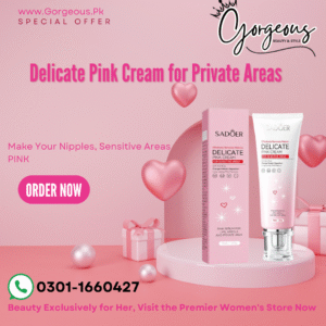Delicate Pink Cream for Private Areas